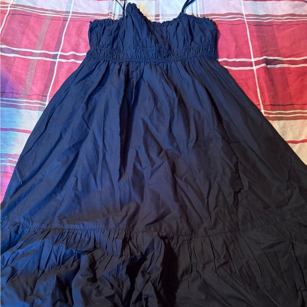 Dizzy Black Garment with Elastic Waist